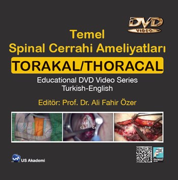Temel Spinal Cerrahi Ameliyatları Torakal DVD Seti 8 DVD